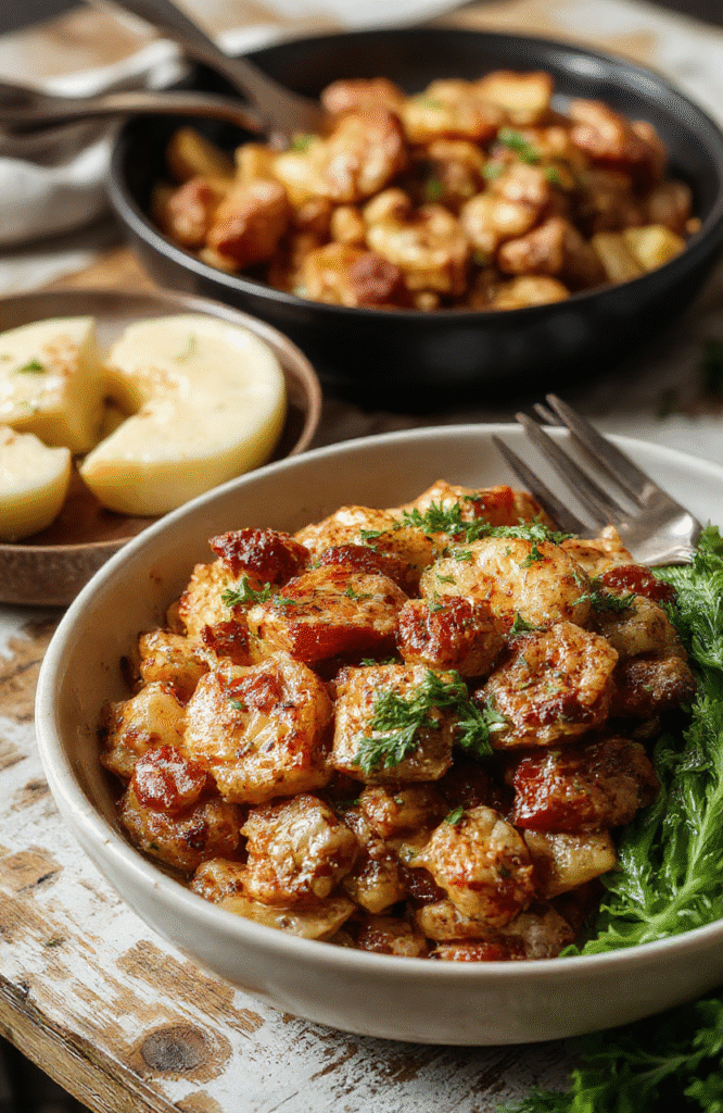 A vibrant plate showcasing a colorful healthy dinner with grilled vegetables, lean protein, and a fresh side salad. The dish is artistically arranged with bright colors, textures, and garnished with herbs. The background features a clean, modern table setting with natural lighting highlighting the appetizing presentation.